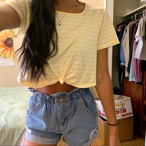 Pacsun Crop Top Tee